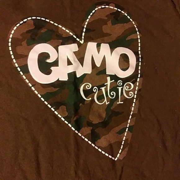 Camo tee by Delta Magnum Weight - Picture 2 of 5